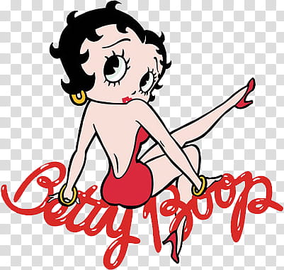 Betty Boop illustration transparent background PNG clipart