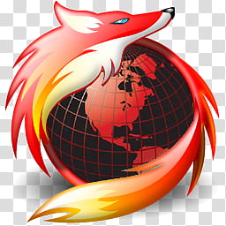 Browser Dock Icons, firefox red transparent background PNG clipart