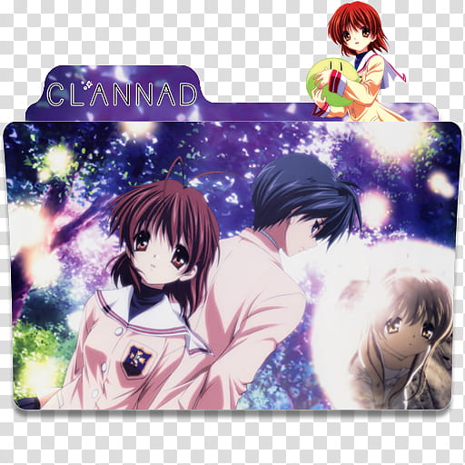 Anime Icon Pack , Clannad  transparent background PNG clipart