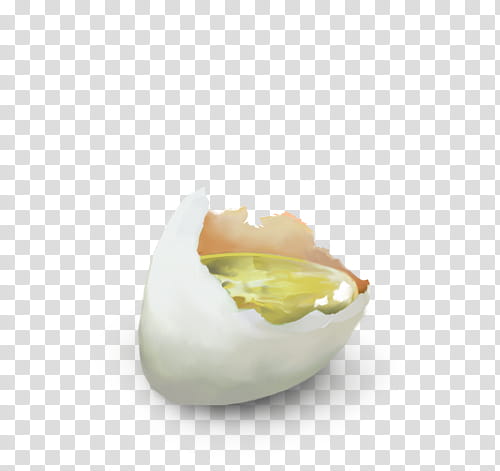 Egg White in White Half Shell transparent background PNG clipart