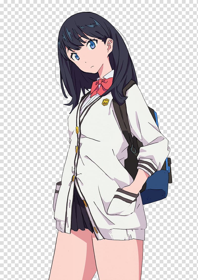 Render Rikka Takarada, female character illustration transparent background PNG clipart