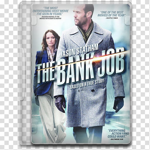 Movie Icon , The Bank Job, The Bank Job DVD case transparent background PNG clipart