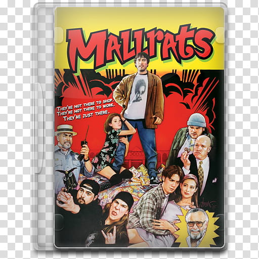 Movie Icon Mega , Mallrats, Mallrats movie cover transparent background PNG clipart