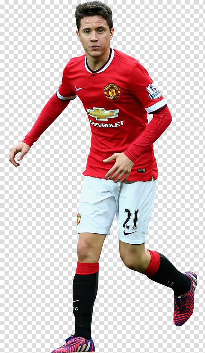 Ander Herrera Manchester United - transparent background PNG clipart