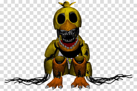 Withered Toy Chica By Fazboggle, HD Png Download , Transparent Png