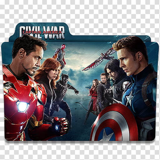 Captain America Civil War  Folder Icon, Captain America Civil War () transparent background PNG clipart