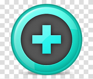 Round green cross icon, Hospital Nurse In vitro fertilisation