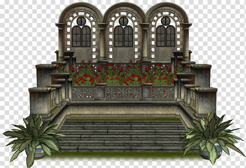 medieval structure , gray house transparent background PNG clipart