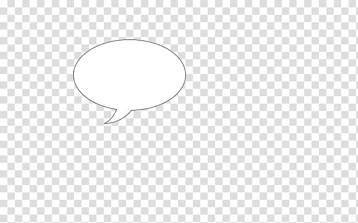 black chat box line art transparent background PNG clipart