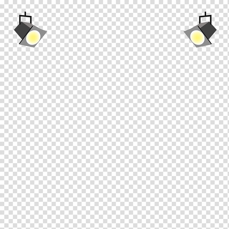 Cine, tow gray spotlights transparent background PNG clipart