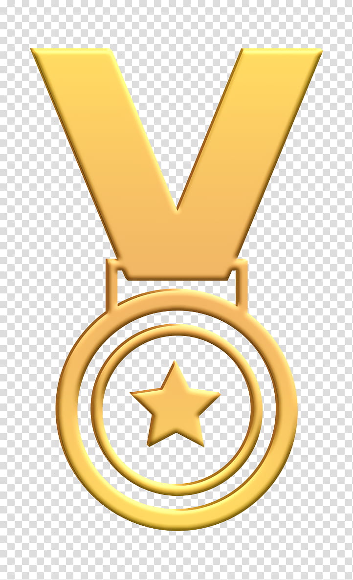 award icon gold icon medal icon, Star Icon, Winner Icon, Yellow, Gold Medal, Symbol transparent background PNG clipart