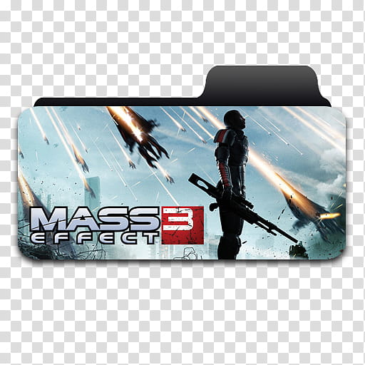 Game Folder Icon Style  , Mass Effect  transparent background PNG clipart
