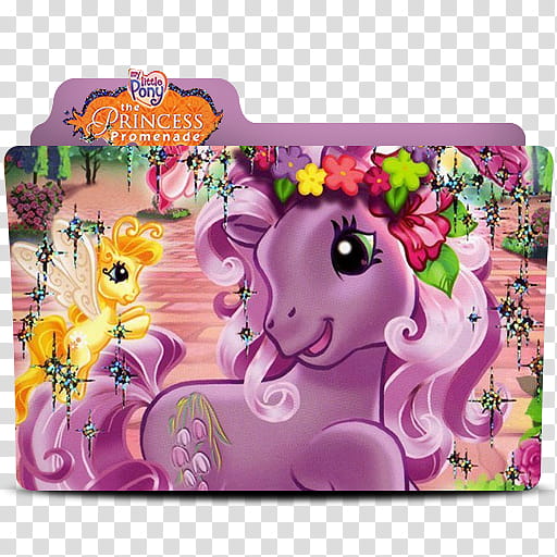 My Little Pony The Princess Promenade Folder Icon, My Little Pony The Princess Promenade transparent background PNG clipart