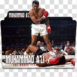 Movie Collection Folder Icon Part  , Muhammad Ali, The whole Story_x transparent background PNG clipart