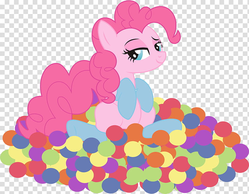 Pinkie Pie playfully, pink little pony illustration transparent background PNG clipart