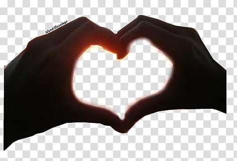 Manos Formando Un Corazon transparent background PNG clipart