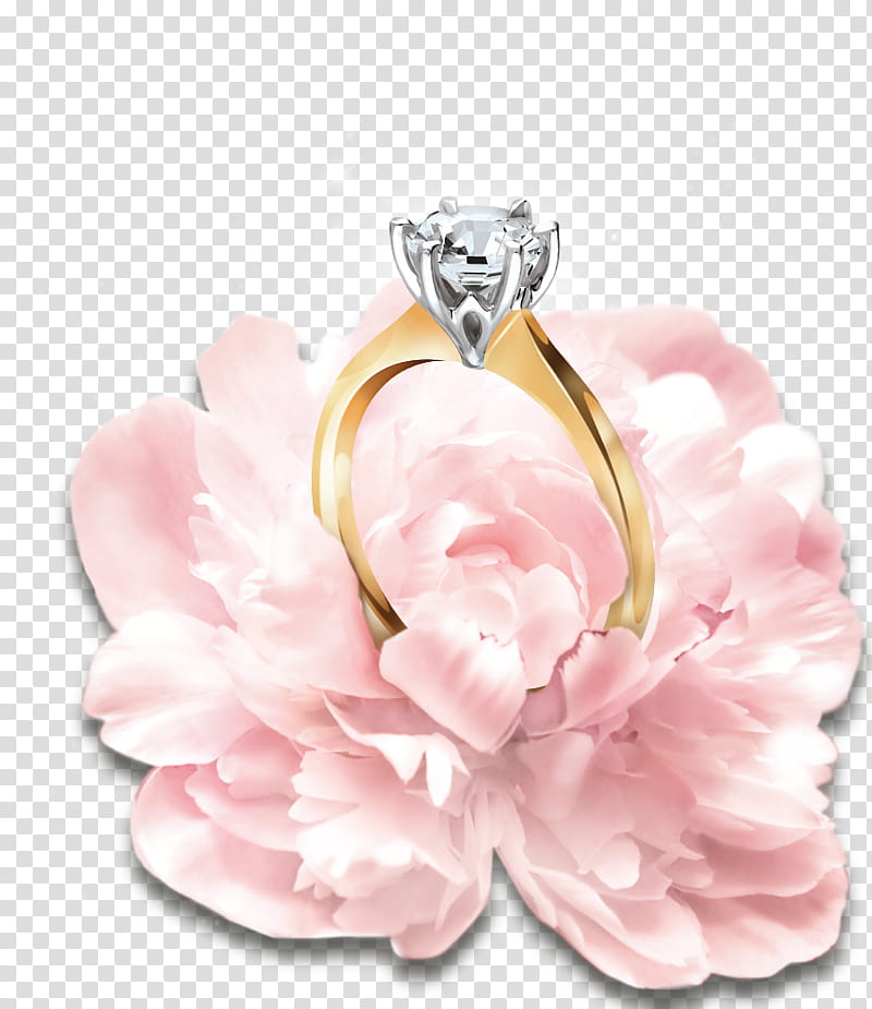 Wedding Flower, Ring, Gemstone, Wedding Ceremony Supply, Clothing Accessories, Jewellery, Body Jewellery, Pink M transparent background PNG clipart