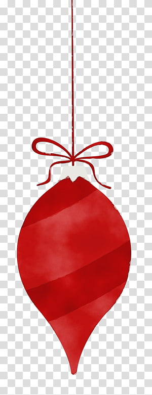 Christmas ornament, Watercolor, Paint, Wet Ink, Red, Holiday Ornament, Christmas Decoration, Tree transparent background PNG clipart thumbnail