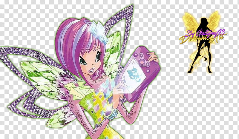 Winx Club Tecna Tynix Power transparent background PNG clipart | HiClipart