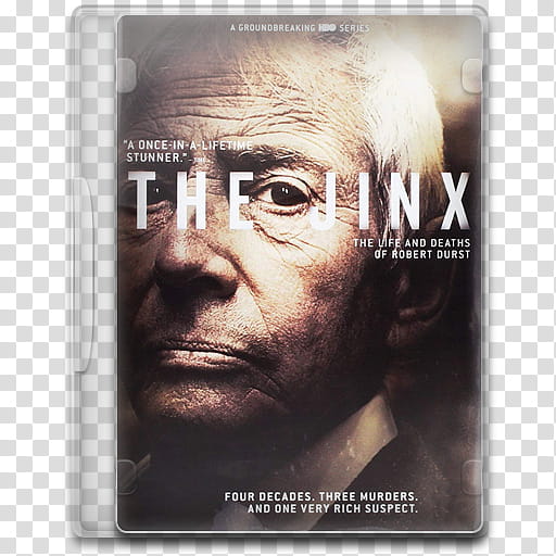 TV Show Icon Mega , The Jinx, The Life and Deaths of Robert Durst transparent background PNG clipart