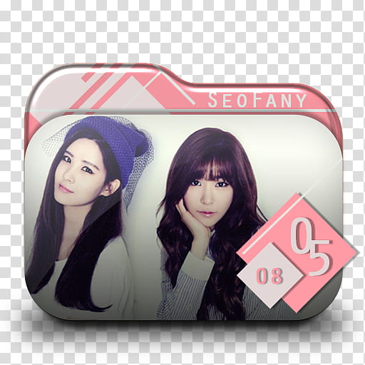 SNSD  Season Greetings Folder Icon , SGGGSeoFany_ transparent background PNG clipart