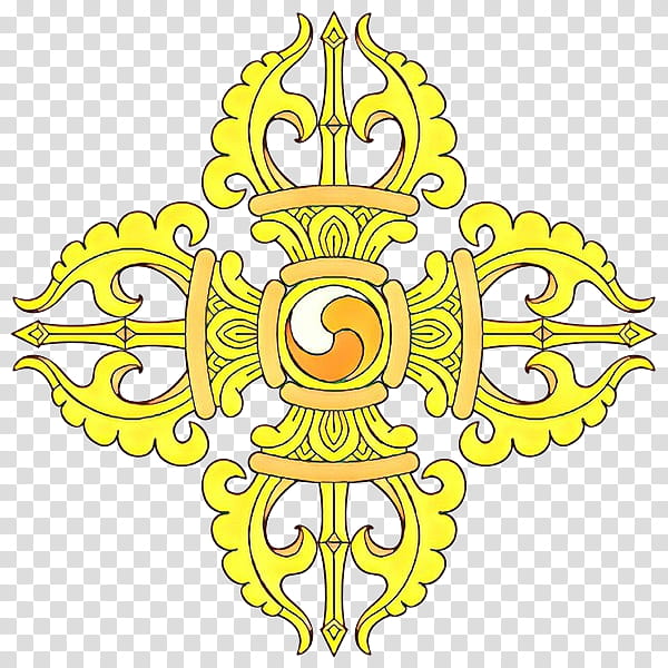 Buddhism Yellow, Cartoon, Vajrayana, Tibetan Buddhism, Buddhist Symbolism, Shingon Buddhism, Ashtamangala, Mandala transparent background PNG clipart