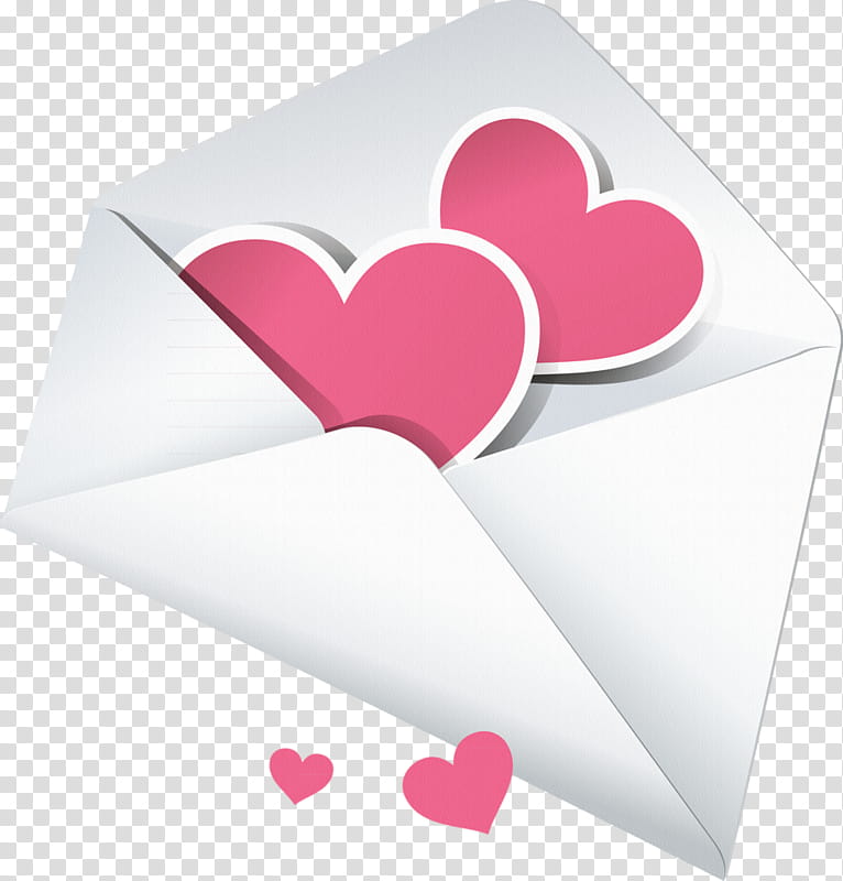 Love Background Heart, Valentines Day, Envelope, Paper, Letter, Ily Sign, Pink, Paper Product transparent background PNG clipart