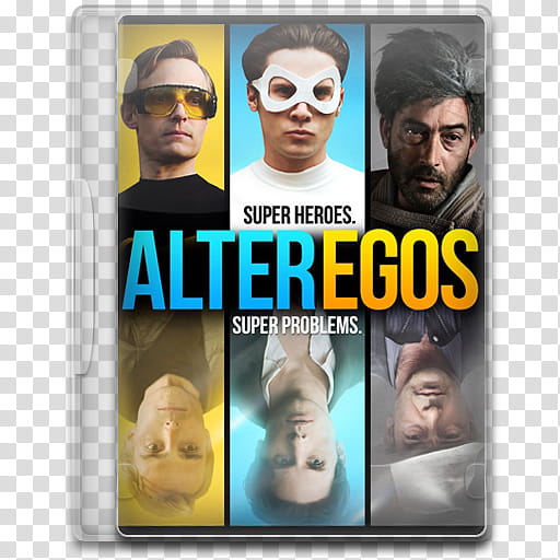 Movie Icon Mega , Alter Egos, Alter Egos DVD case transparent background PNG clipart