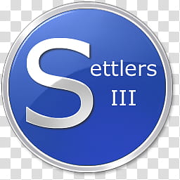Blue Circle Icon , Settlers III transparent background PNG clipart