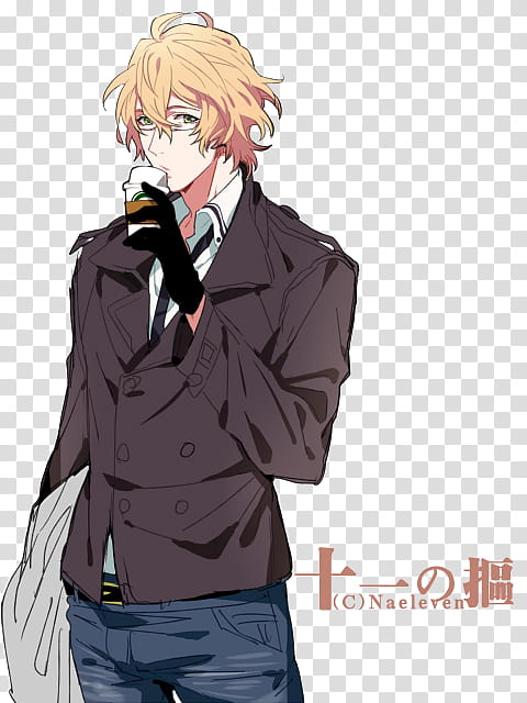 Cute anime boy drinking tea on Craiyon