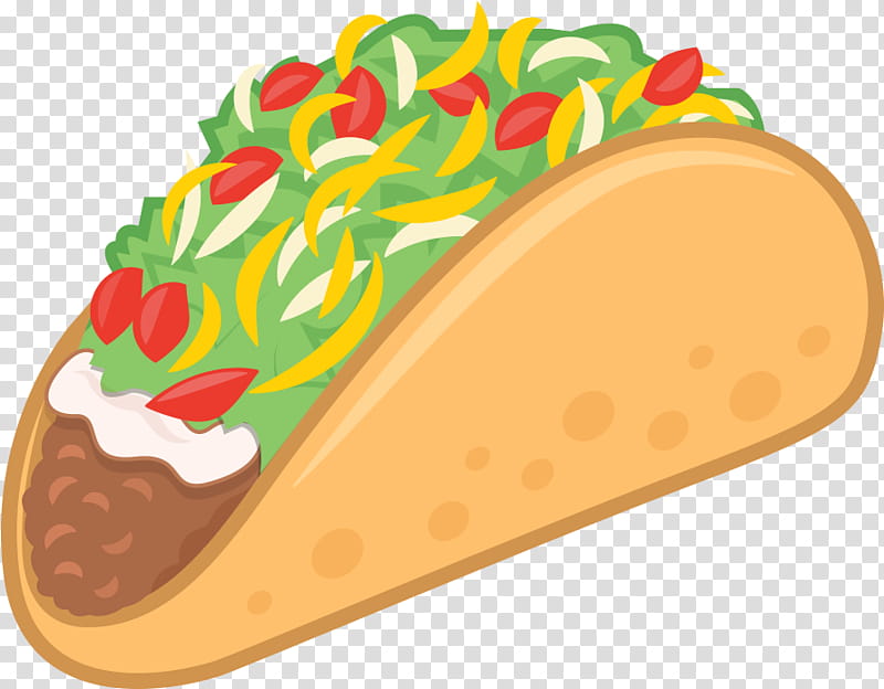 Junk Food, Mexican Cuisine, Taco, Hot Dog, Emoji, Gordita, Restaurant, Fast Food transparent background PNG clipart