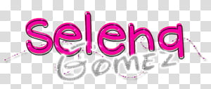 Texto De Selena Gomez transparent background PNG clipart thumbnail