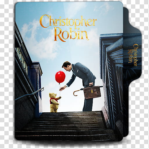 Christopher Robin  folder icons, Templates  transparent background PNG clipart