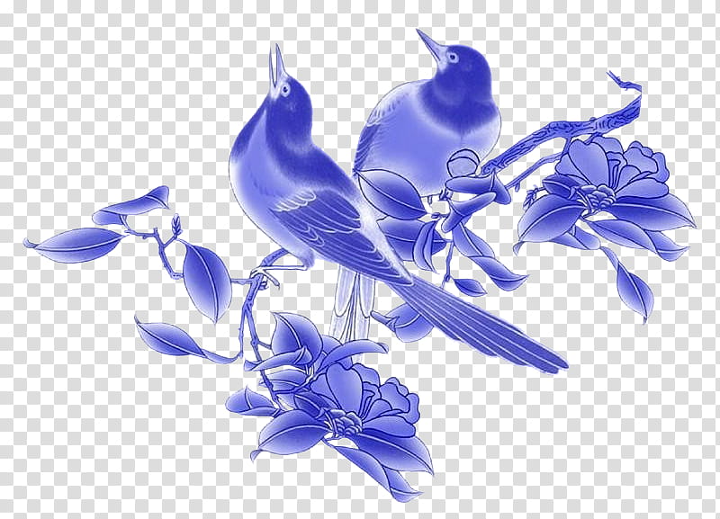 Blue Iris Flower, Blue And White Pottery, Porcelain, Chinoiserie, Cobalt Blue, Violet, Purple, Plant transparent background PNG clipart