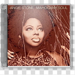 CD Case Collection A , ANGIE STONE, Mahogany soul_x- transparent background PNG clipart