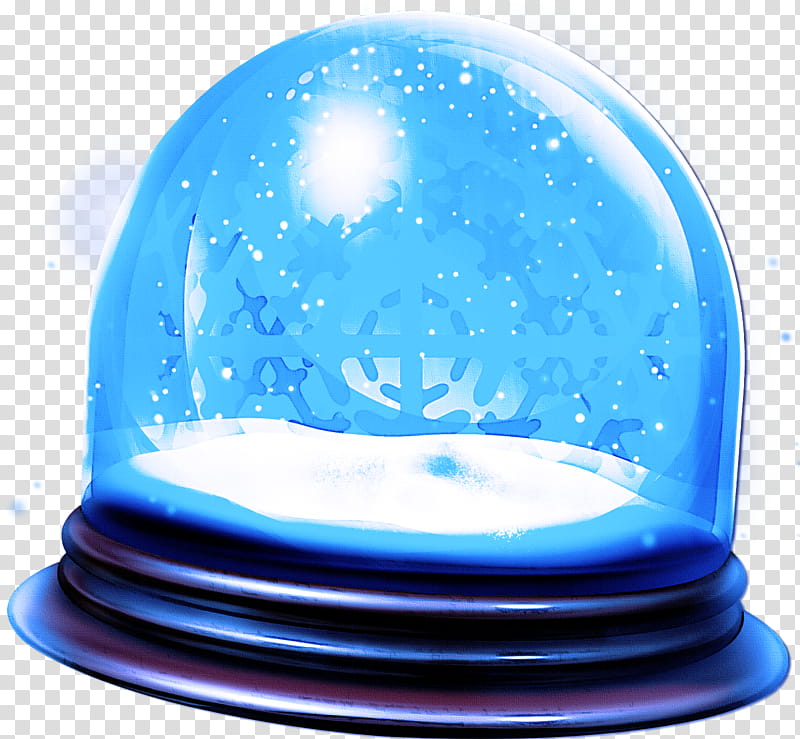 blue water electric blue ball paperweight, Sphere transparent background PNG clipart