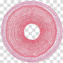 CIRCLES, round red abstract illustration transparent background PNG clipart