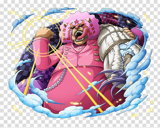 Nazoms AKA Pekoms of Big Mom Pirates transparent background PNG clipart