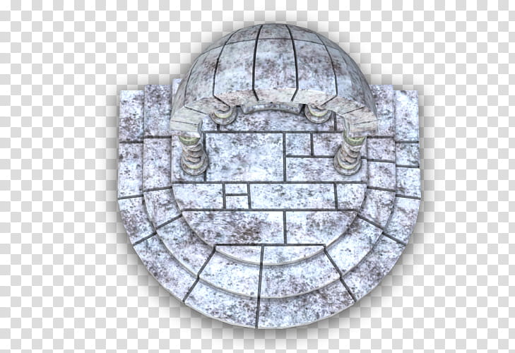 RPG Map Elements , gray concrete dome transparent background PNG clipart