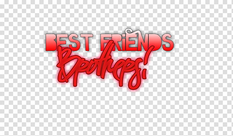Best friend Brothers transparent background PNG clipart