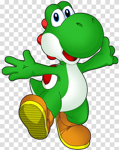 Super Mario, Super Mario Yoshi transparent background PNG clipart