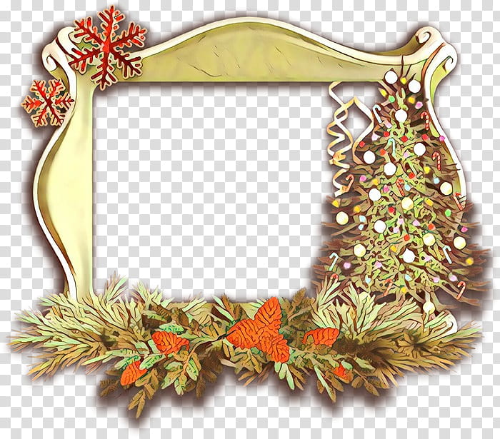 Christmas Day, Cartoon, Frames, Film Frame, Christmas Ornament, Tree, Leaf, Interior Design transparent background PNG clipart