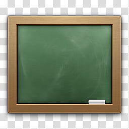 Chalkboard, green and brown chalkboard illustration transparent background PNG clipart