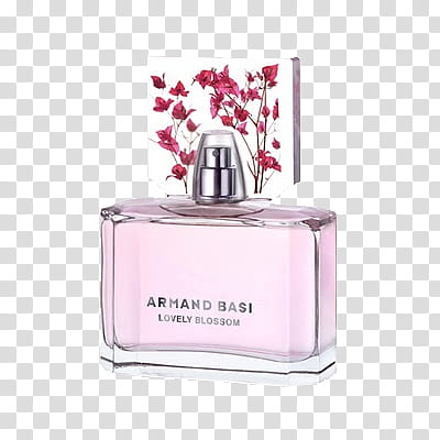 Lovely , Armand Basi lovely blossom perfume bottle transparent background PNG clipart
