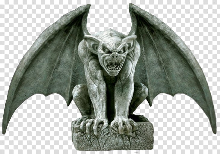 gargoyle statue transparent background PNG clipart