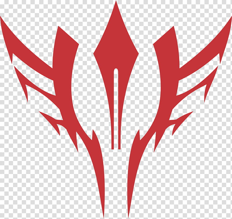 Fate Zero Command Seals , red tribal logo illustration transparent background PNG clipart