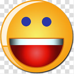 Yahoo Messenger Icon , Yahoo Smiley transparent background PNG clipart