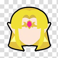 Super Smash Bros Ultimate All Icon s, zelda transparent background PNG clipart