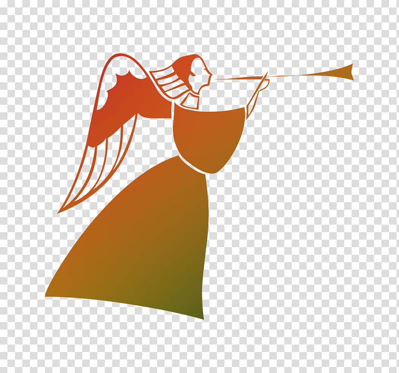 graphy Logo, Angel, Trumpet transparent background PNG clipart