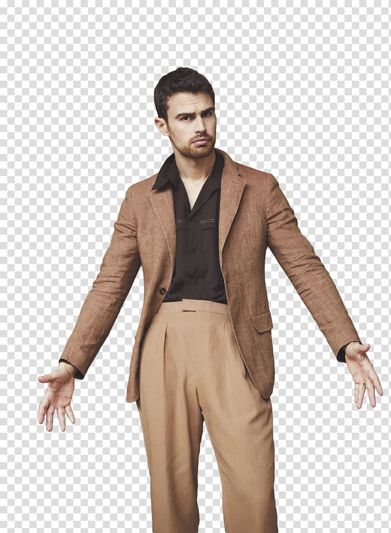 Theo James transparent background PNG clipart